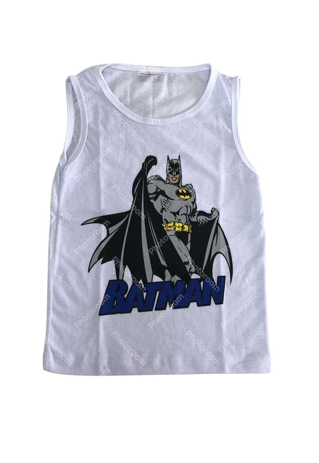 CAMISETA BATMAN BRANCA 1 AO 10